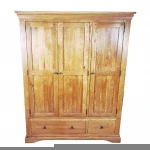 solid wood  wooden closet nordic wardrobe bedroom furniture
