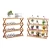 Import SOPEWOD Bamboo foldable 4 tier plant pot stand holder for indoor and outdoor from China