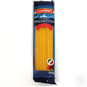 Spaghetti pasta in Pasta Macaroni, Vermicelli, Pappardelle in sachets and carton