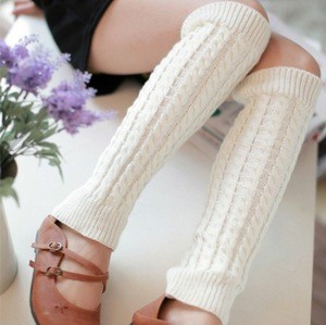 Spandex / cotton hot selling factory price adult wool leg warmer