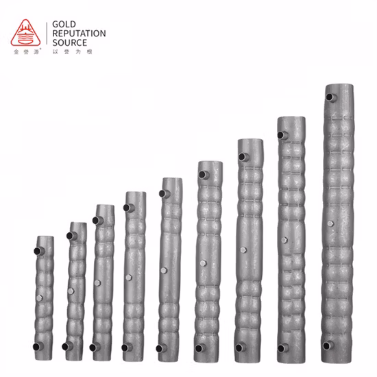Made of High-Quality Carbon Steel, The Latest Design of Fully Grouted Sleeve Provides a More Secure Connection