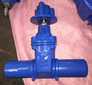 Spigot end gate valve,size DN50 to DN300