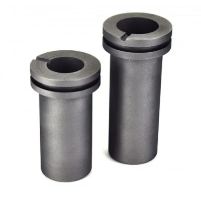 Spot Supply High Purity Low Ash Graphite Block / Graphite Crucible for Aluminium Melting