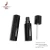 Import Square shaped empty 6ml liquid matte lipstick packaging/tube/container in black with a rectangular window and flat flocky brush from China