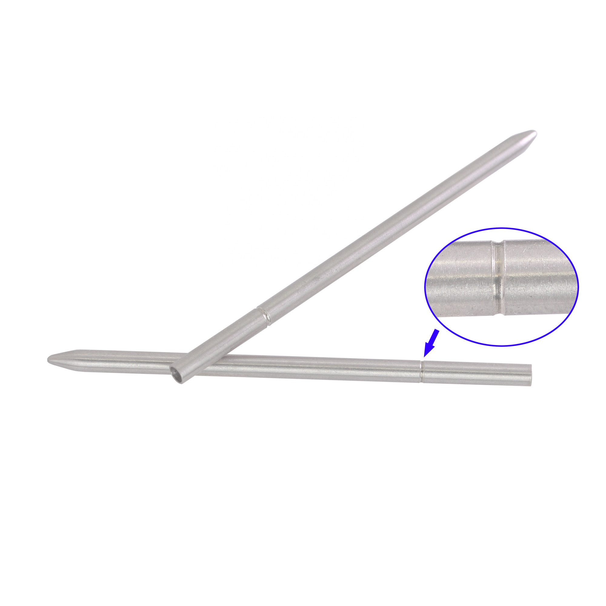 Buy Ss316l Tube Formed Sensor Tip With Sharp Closed End from Machining ...