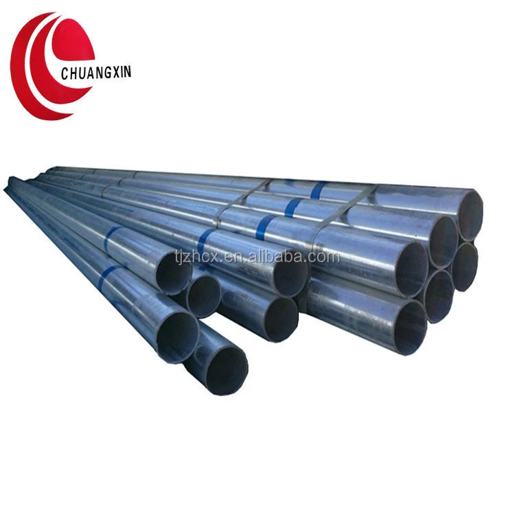 SS400 material Hot Dipped Galvanized steel pipe