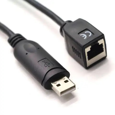 Stabilize Ftdi Chip Usb Rs232 Male To Rj45 Female Rj45 Male To Male Serial Console Cable From Bofan