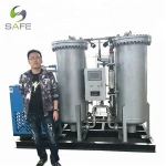 Stable and noiseless Nitrogen generator equipment with nitrogen gas detector for injection solution Nitrogen charging etc.