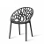 Import stacked colorful modern plastic dining chair from China