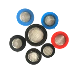 stainless steel 50  100 Mesh Garden Inlet Intake Filter Screen Hose Rubber Washer