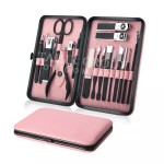 Stainless Steel Nail Clippers Pair Set Heavy Duty Nail Care Tools Nipper Tweezers Kit For Personal Use