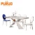 Import Stainless steel table leg marble dining table set  and dining chairs modern designs from China