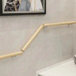 Stair Parts Design Balcony Railings Indoor Stair Wood Handrails Balusters