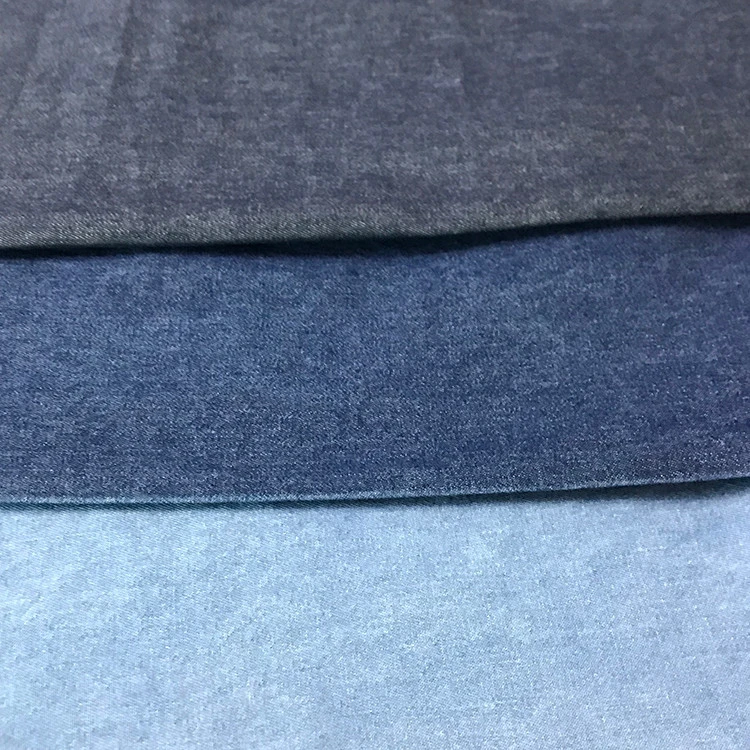 Stocklots denim fabric camouflage Jean fabric supplier with cheap price