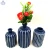 Import Stone &amp; Beam Modern Decorative Ceramic Vase Decor With Geometric Pattern for Home Decor Living Room from China