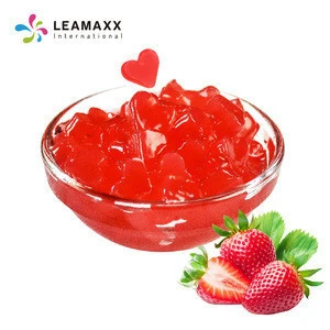 Strawberry-Heart Jelly Taiwan Trending Product for Bubble Tea Supplies Wholesale