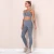 Import Stylish Washed Seamless Knitted Hip Yoga Clothes Cutout Plain Solid Color Sports Running Active Wear Fitness Pants Women from China