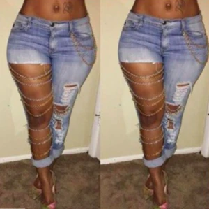 Summer Skinny Jeans Woman High Waist Jeans Femme Stretch Women&#039;s Pants Denim Women Jeans