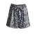 Import Summer Style Hot sale  Elastic High Waist Snake Print Women Shorts With Belt from China