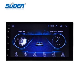 Suoer 7 inch hot selling android car media cd player mp5 bluetooth universal car radio player