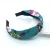 Import SWHB0703 Wide-brimmed headwear fabric striped cross headband jewelry headband ladies from China