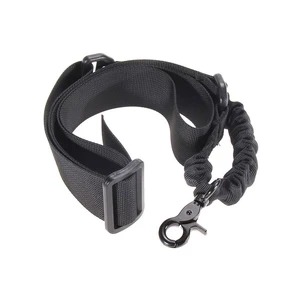 Tactical Elastic Bungees Single Point Gun Sling with Round Shaped Snap Hook Hunting Gun Accessories