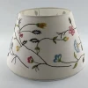 TC Fabric Lamp Shade Embroidered Pattern Printing Lamp Shades Ceiling Lamp Covers