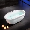 Tel Aviv Wholesale Ellipse Bubble Bathtub with Back Nozzles Lovely Faucet