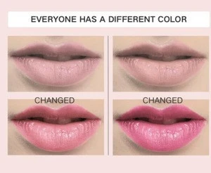 temperature change color lip balm