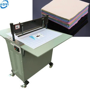 Textile cutting table strip sample cutter cloth fabric sample cutting machine price