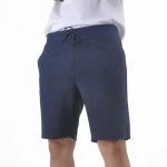 Texture custom short pants homme workout elastic waist drawstring pocket men cotton shorts