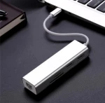 TH05 USB C Hub, 5 in 1 Type C to RJ45 Gigabit Ethernet LAN Network Hub
