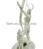 The Moon Goddess Stone Statue
