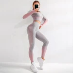 The newest workout sets women 2 piece yoga legging womens apparel in stock