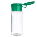Thicken Spice Jars 10PCS 100ml Plastic Salt Pepper Seasoning Jar Barbecue Condiment Bottles Pepper Powder Cruet With Sifter Lid