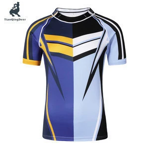 Top man adults Football Game T-shirt Full Sublimation rugby shirts American Football Wear