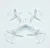 Import Toys & hobbies WIFI camera drone headless mode rc unmanned aerial vehicle 2.4g 4.5 channel 6 axis gyro quadcopter ufo with LED from China