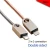 Import Trending hot products double sided usb3.0 quick speed charging cable 1.5M/2M/6ft metal cords for android and iphone cell phone from China