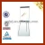 Import Tripod Stand Magnetic Flip Chart With Paper Clip from China
