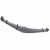 Import truck leaf spring galvanized aluminum leaf spring for suspension from China