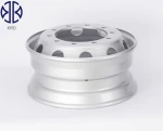 Tubeless 22.5" Truck Trailer Bus 9.00X22.5 Steel Wheel 315/80r22.5 Tyre Rim