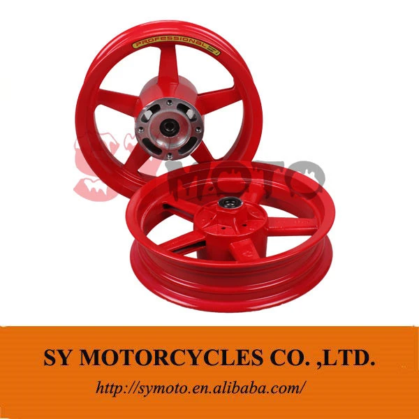 tubeless motard wheels pro racing GP wheel alloy rims 2.15-3.0