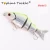 Import Twitching musky saltwater japan soft metal wood hard plastic rubber brass silicone minnow fishing lure from China