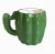 Import UCHOME  Innovative Cactus Ceramic Cup Coffee Milk Tea Mug With Handle Water Drinking Cups Office Home Drinkware from China