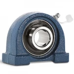 UCPA205 pedestal Base Pillow Block Bearing Cast Iron Housing, Wider Inner Ring Bearing Insert, Set Screw Locking