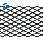Universal Car Grille Net Aluminum Alloy Vehicle Body Mesh Grill Black