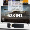 USB Wireless Handheld TV Video Game Console Build In 628 Classic Game 8 Bit Mini Video Console Support AV/HDMI Output