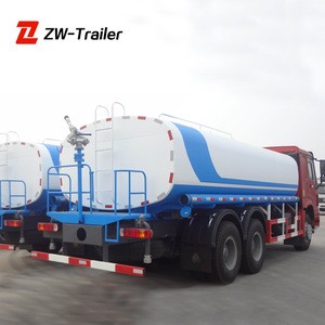 Used Sinotruk Howo 6x4  Water Tanker Truck