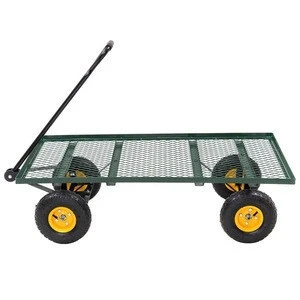 Utility Garden Nursery Trolley Wagon Cart