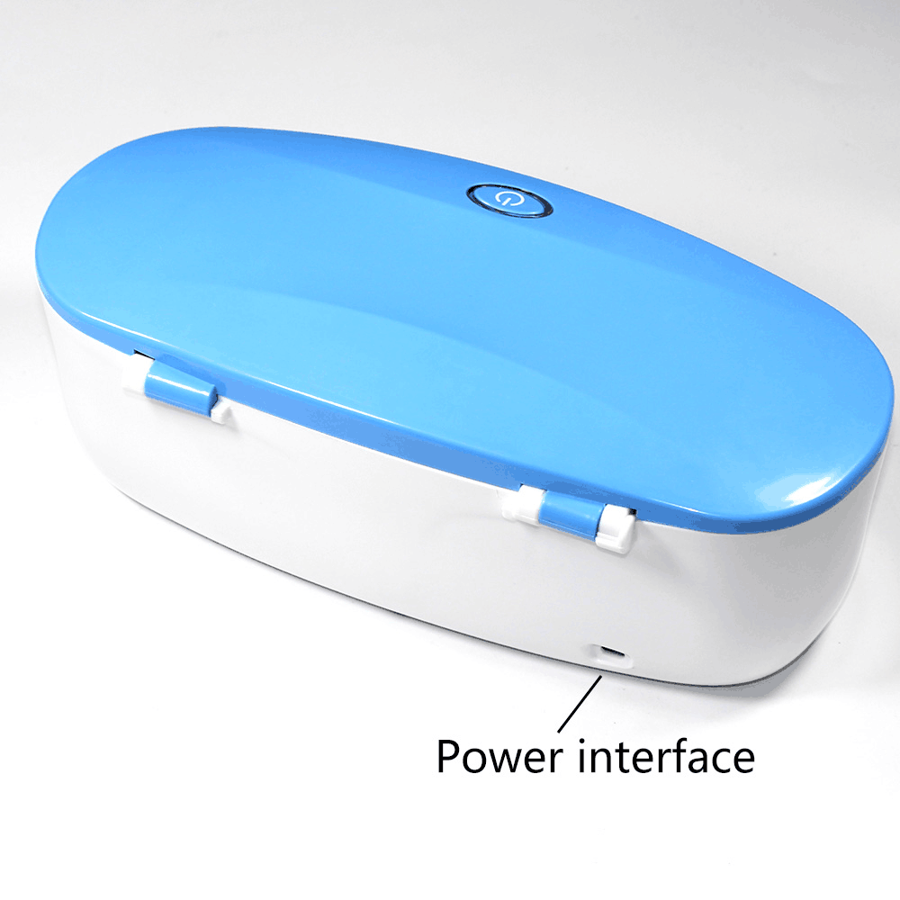 UV Sterilization Box LED Lamp Nail Nipper Tweezer Sterilizer Personal Care Ultraviolet Disinfector USB  Disinfecting Box